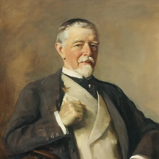 Portrait of Henry Bruce, 2nd Baron Aberdare