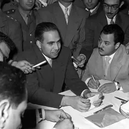 Portrait of Abdel Hamid al-Sarraj