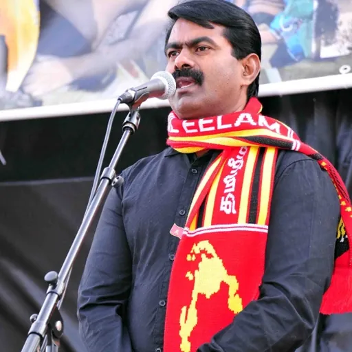 Portrait of senthamizhan seeman