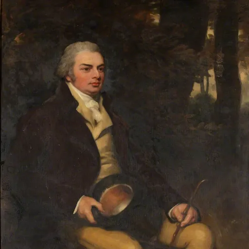 Portrait of Sir John Courtenay Throckmorton, 5th Bt.
