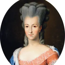 Portrait of Countess Amalie Ludowika Finck von Finckenstein