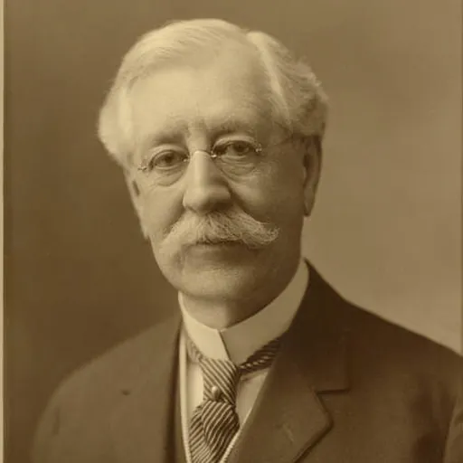 Portrait of Horace Greeley Wadlin