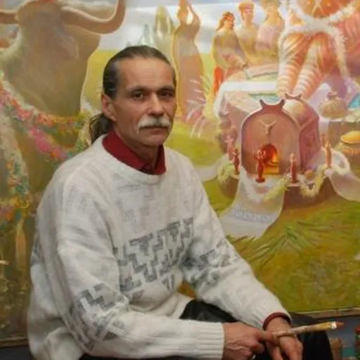 Portrait of Viktor Kryzhanivskyi