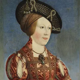 Portrait of Anne of Bohemia and Hungary