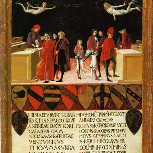 Portrait of Benvenuto di Giovanni