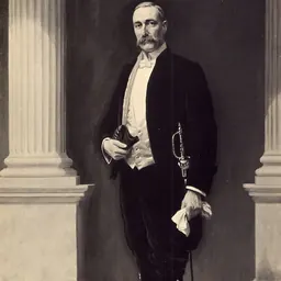 Portrait of Sir Frederick Mills, 1st Baronet
