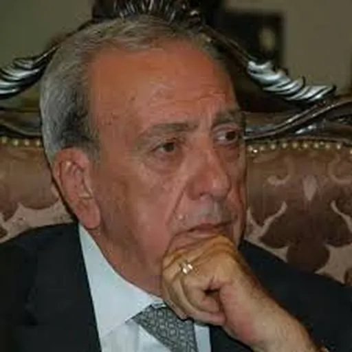 Portrait of Fayez Sayegh