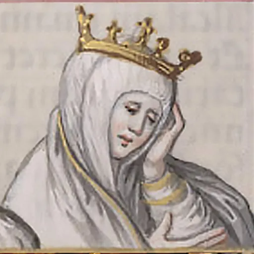 Portrait of Blanche of Bourbon