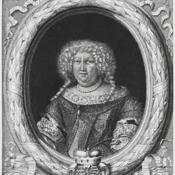 Portrait of Sibylle Christine of Anhalt-Dessau
