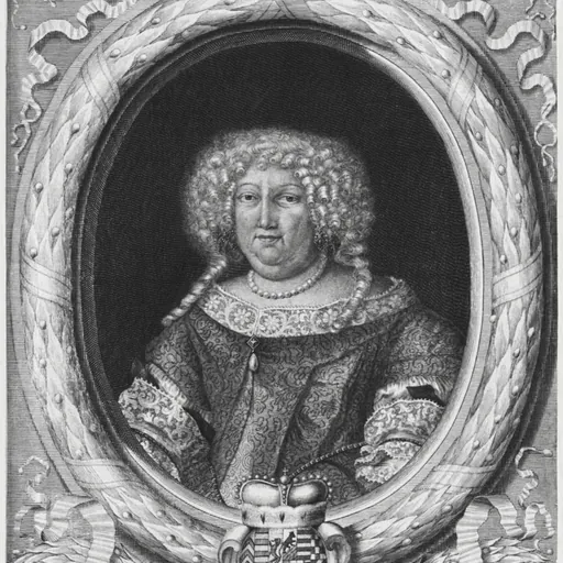 Portrait of Sibylle Christine of Anhalt-Dessau