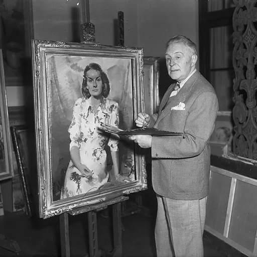 Portrait of Piet van der Hem