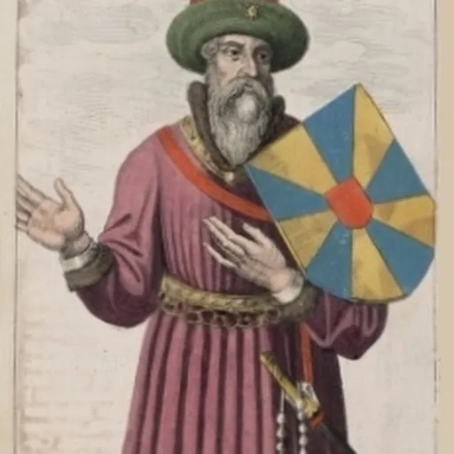 Portrait of Arnulf I, Count of Flanders