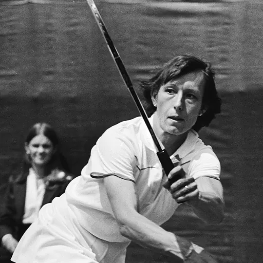 Portrait of Martina Navratilova