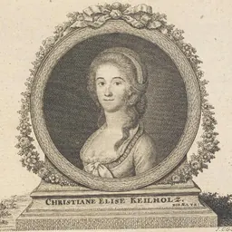 Portrait of Christiane Magdalena Elisabeth Haßloch
