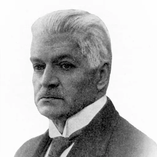 Portrait of Edvard Hjelt