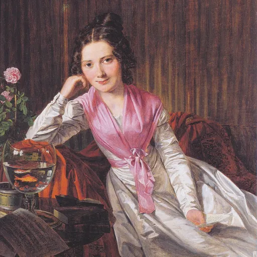 Portrait of Therese Krones