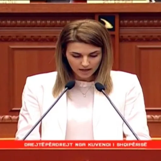 Portrait of Floida Kërpaçi