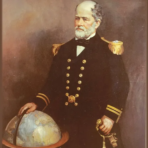 Portrait of Matthew Fontaine Maury