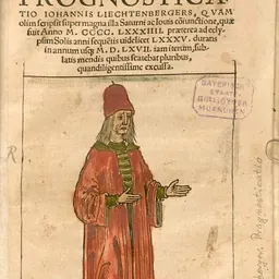 Portrait of Johannes Lichtenberger