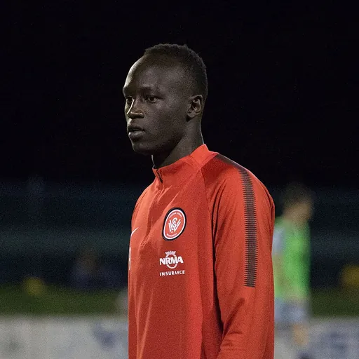 Portrait of Abraham Majok
