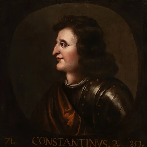 Portrait of Causantín mac Cináeda