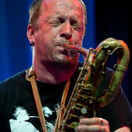 Portrait of Mats Gustafsson