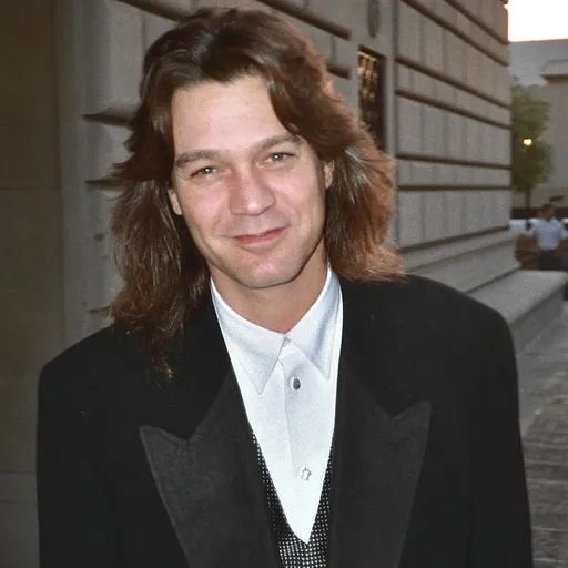 Portrait of Eddie Van Halen