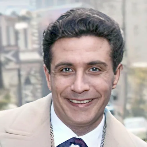 Portrait of Gilbert Bécaud
