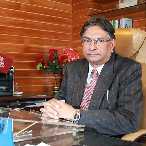 Portrait of Talat Ahmad