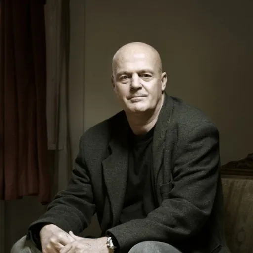 Portrait of Endre Kukorelly