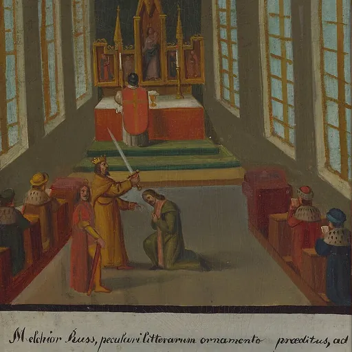 Portrait of Melchior Russ