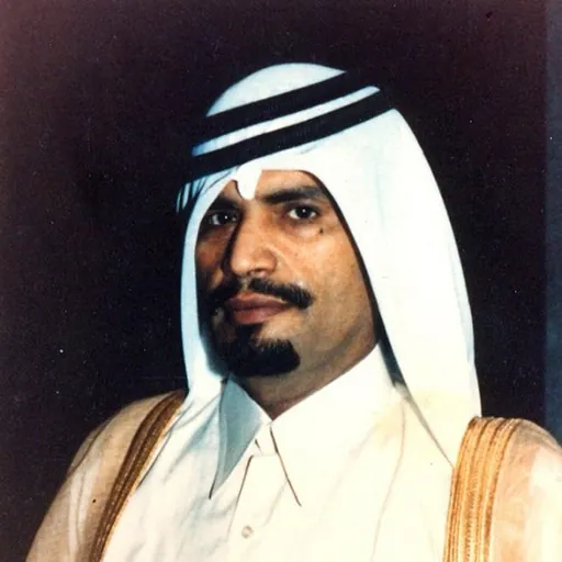 Portrait of Suhaim bin Hamad Al Thani