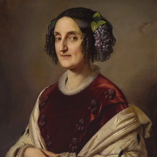 Portrait of Princess Maria Ferdinanda of Saxony