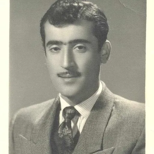 Portrait of Qadir Dîlan