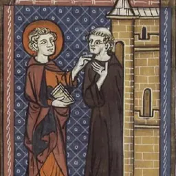 Portrait of Saint Fursey