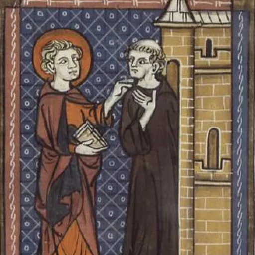 Portrait of Saint Fursey
