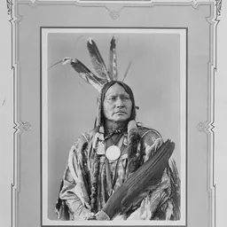 Portrait of Running Antelope
