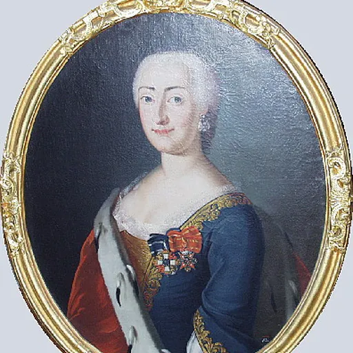 Portrait of Eleonore Wilhelmine of Anhalt-Köthen