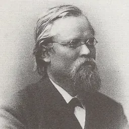 Portrait of Karl Friedrich Wilhelm Peters