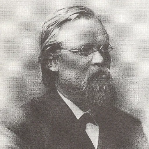Portrait of Karl Friedrich Wilhelm Peters