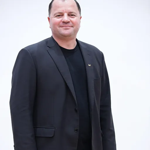 Portrait of Lefter Maliqi