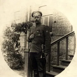 Portrait of Pēteris Slavens