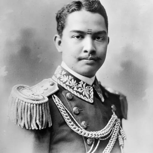 Portrait of Kaiser Shumsher Jung Bahadur Rana