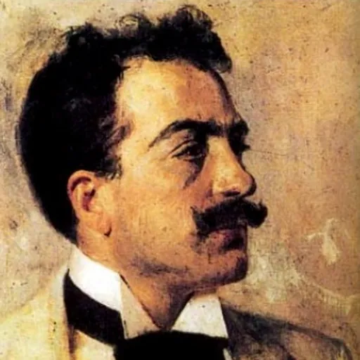 Portrait of Umberto Giordano