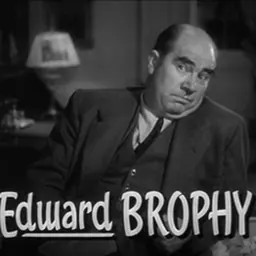 Portrait of Edward Brophy