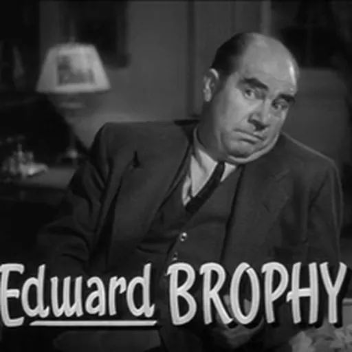 Portrait of Edward Brophy