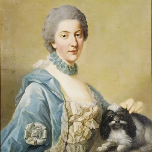 Portrait of Elisabeth Christine of Brunswick-Wolfenbüttel, Crown Princess of Prussia