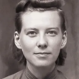 Portrait of Isabel Crook