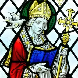Portrait of Saint David