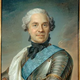 Portrait of Maurice de Saxe